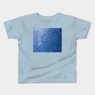 Marble blue Kids T-Shirt